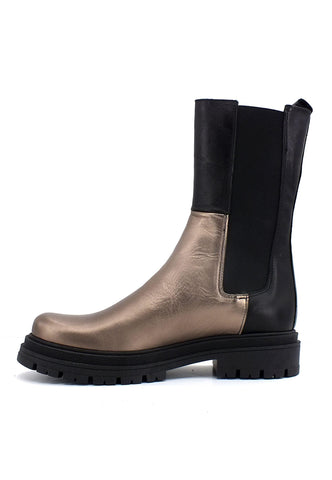 DIVINE FOLLIE Stivaletto Polacco Hi Donna Fantasia Zebrato DF639 - Sandrini Calzature e Abbigliamento