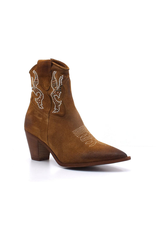 DIVINE FOLLIE Texano Basso Donna Cuoio ILARY6 - Sandrini Calzature e Abbigliamento