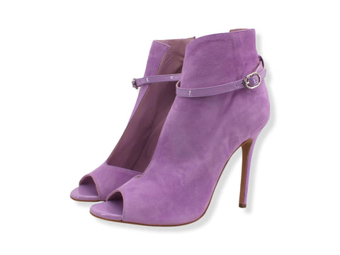 DIVINE FOLLIE Tronchetto Tacco Alto Fibbia Violet ATTRAENTE - Sandrini Calzature e Abbigliamento