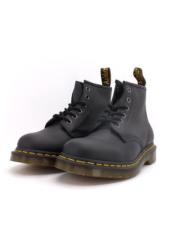 DR. MARTENS Buttero Stivaletto Anfibio 6 Fori Donna Black 101-26409001 - Sandrini Calzature e Abbigliamento