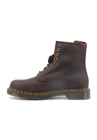 DR. MARTENS Crazy Horse Stivaletto Anfibio Uomo Dark Brown 1460-11822203 - Sandrini Calzature e Abbigliamento