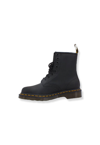 DR. MARTENS Greasy Stivaletto Anfibio Donna 8 Fori Black 1460-11822003 - Sandrini Calzature e Abbigliamento
