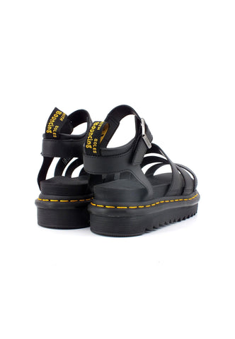 DR. MARTENS Hydro Sandalo Donna Black BLAIRE-24235001 - Sandrini Calzature e Abbigliamento