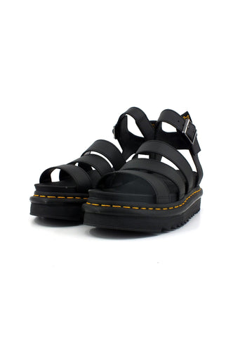 DR. MARTENS Hydro Sandalo Donna Black BLAIRE-24235001 - Sandrini Calzature e Abbigliamento