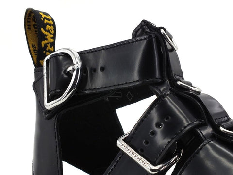 DR. MARTENS Mackaye HDW Buttero Sandalo Pelle Black 26566001MACKAYE - Sandrini Calzature e Abbigliamento