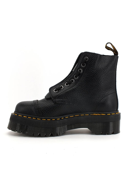 DR. MARTENS Milled Nappa Stivaletto Anfibio Donna Black SINCLAIR-22564001 - Sandrini Calzature e Abbigliamento