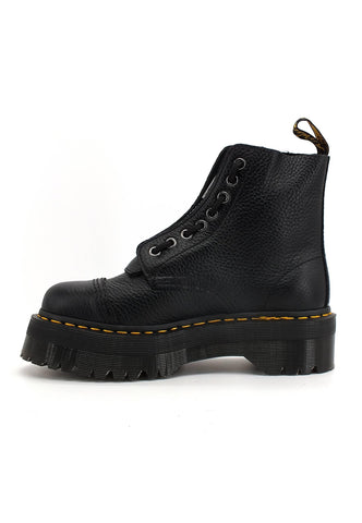 DR. MARTENS Milled Nappa Stivaletto Anfibio Donna Black SINCLAIR-22564001 - Sandrini Calzature e Abbigliamento