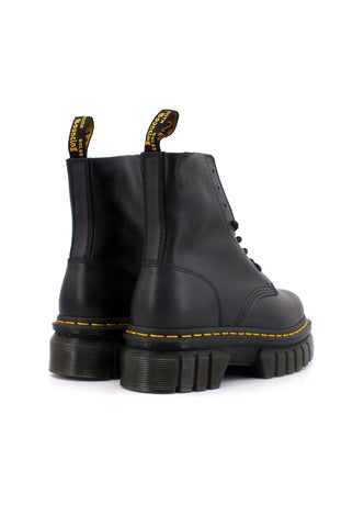 DR. MARTENS Nappa Lux Stivaletto Anfibio Donna Black AUDRICK-27149001 - Sandrini Calzature e Abbigliamento