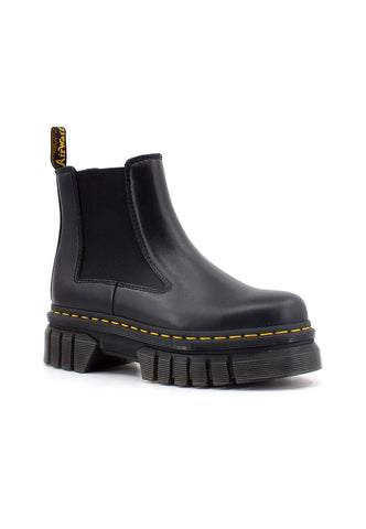 DR. MARTENS Nappa Lux Stivaletto Polacco Donna Black AUDRICK-CHELSEA27148001 - Sandrini Calzature e Abbigliamento