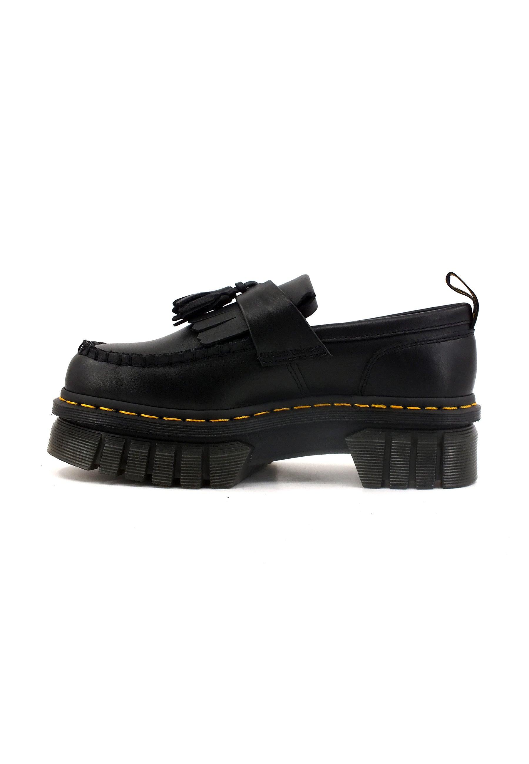 DR. MARTENS Nappa Mocassino Donna Black AUDRICK-LOAFER-30660001 - Sandrini Calzature e Abbigliamento