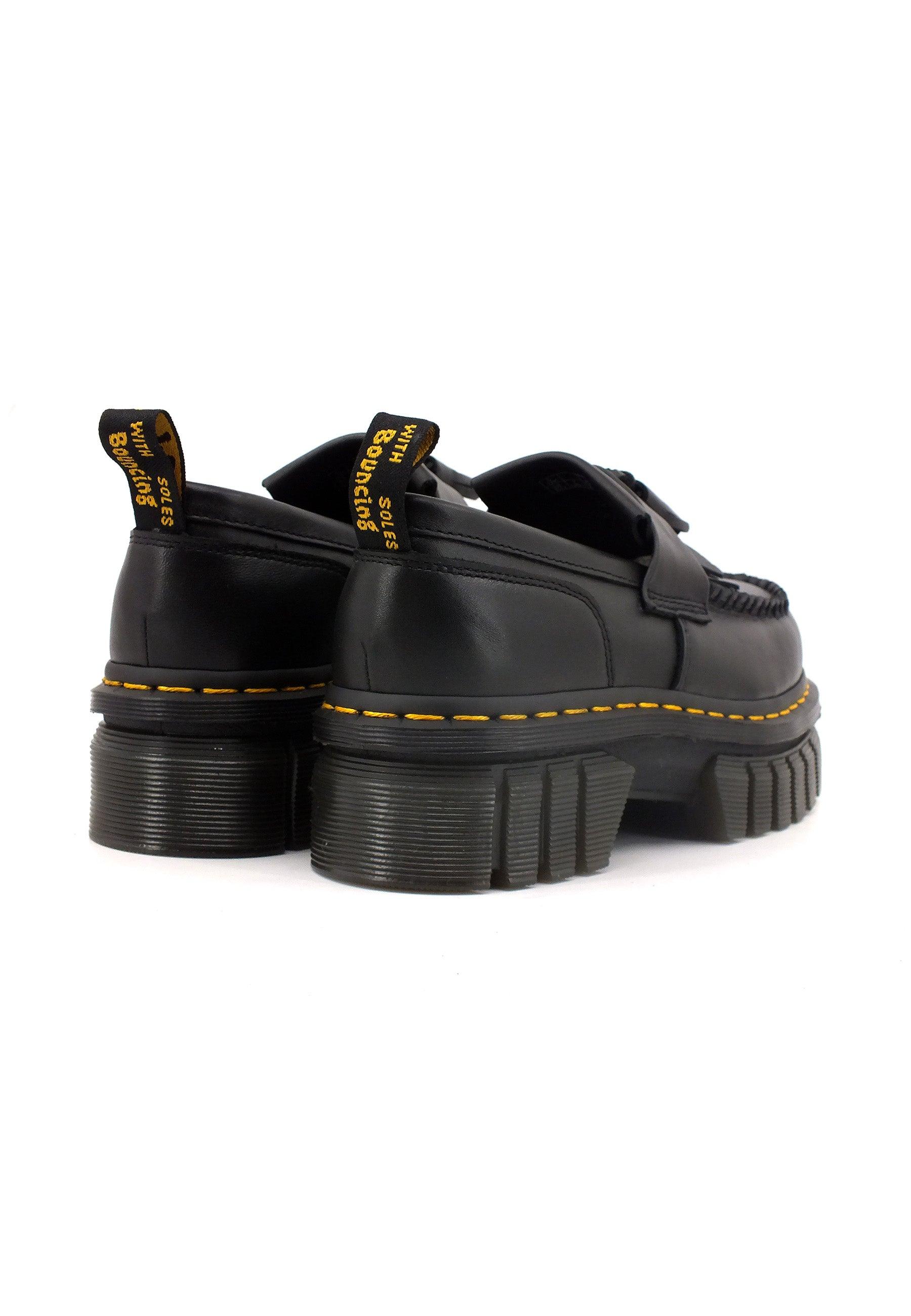 DR. MARTENS Nappa Mocassino Donna Black AUDRICK-LOAFER-30660001 - Sandrini Calzature e Abbigliamento