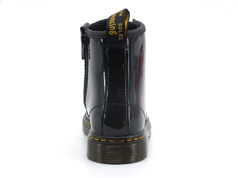 DR. MARTENS Patent Lamper Anfibio Lacci Vernice Black 1460T-15373003 - Sandrini Calzature e Abbigliamento