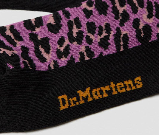 DR. MARTENS Punkink Print Sock Pink Leopard AC848997 - Sandrini Calzature e Abbigliamento