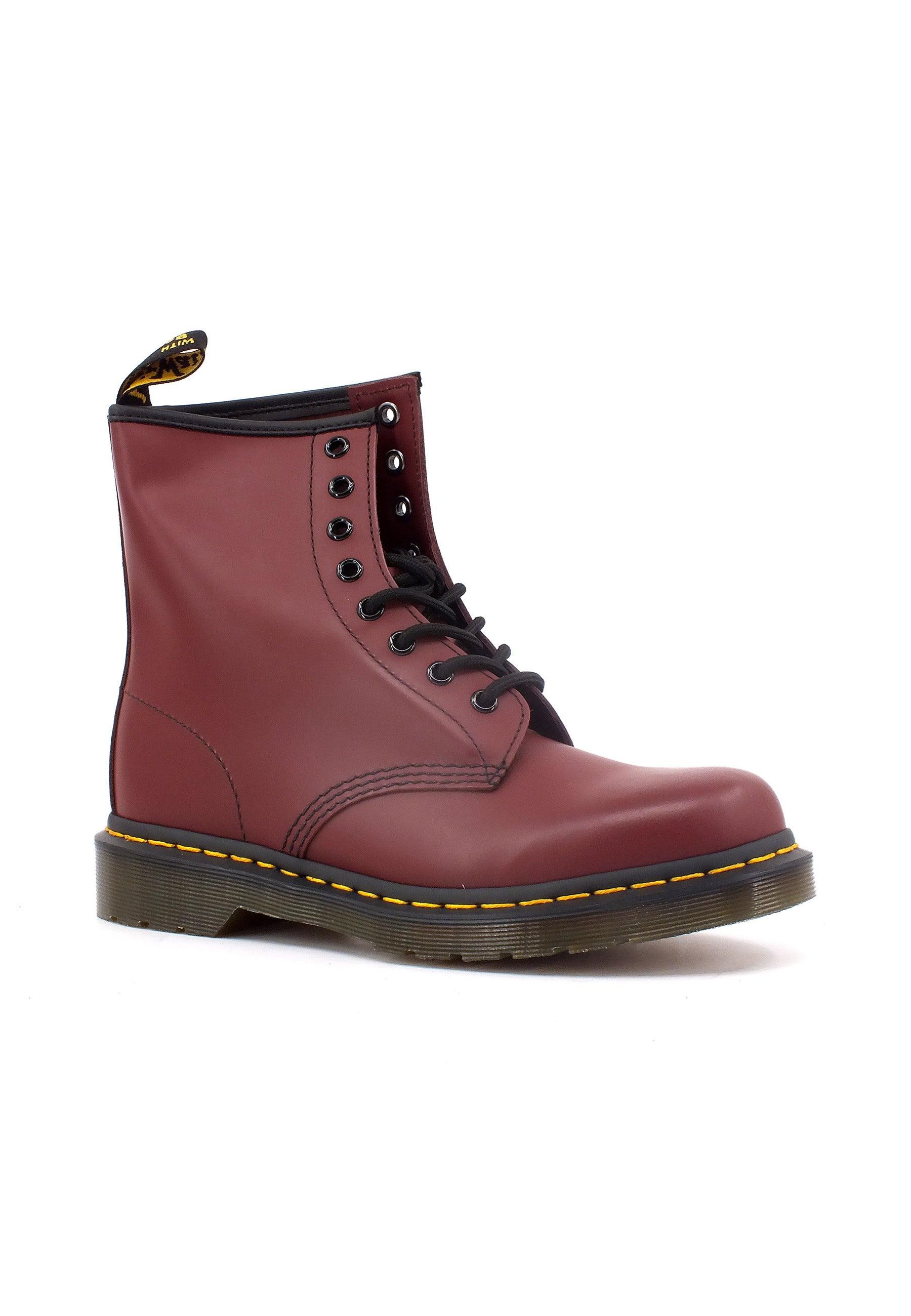 DR. MARTENS Smooth Stivaletto Anfibio Donna Cherry Red 1460-11822600 - Sandrini Calzature e Abbigliamento