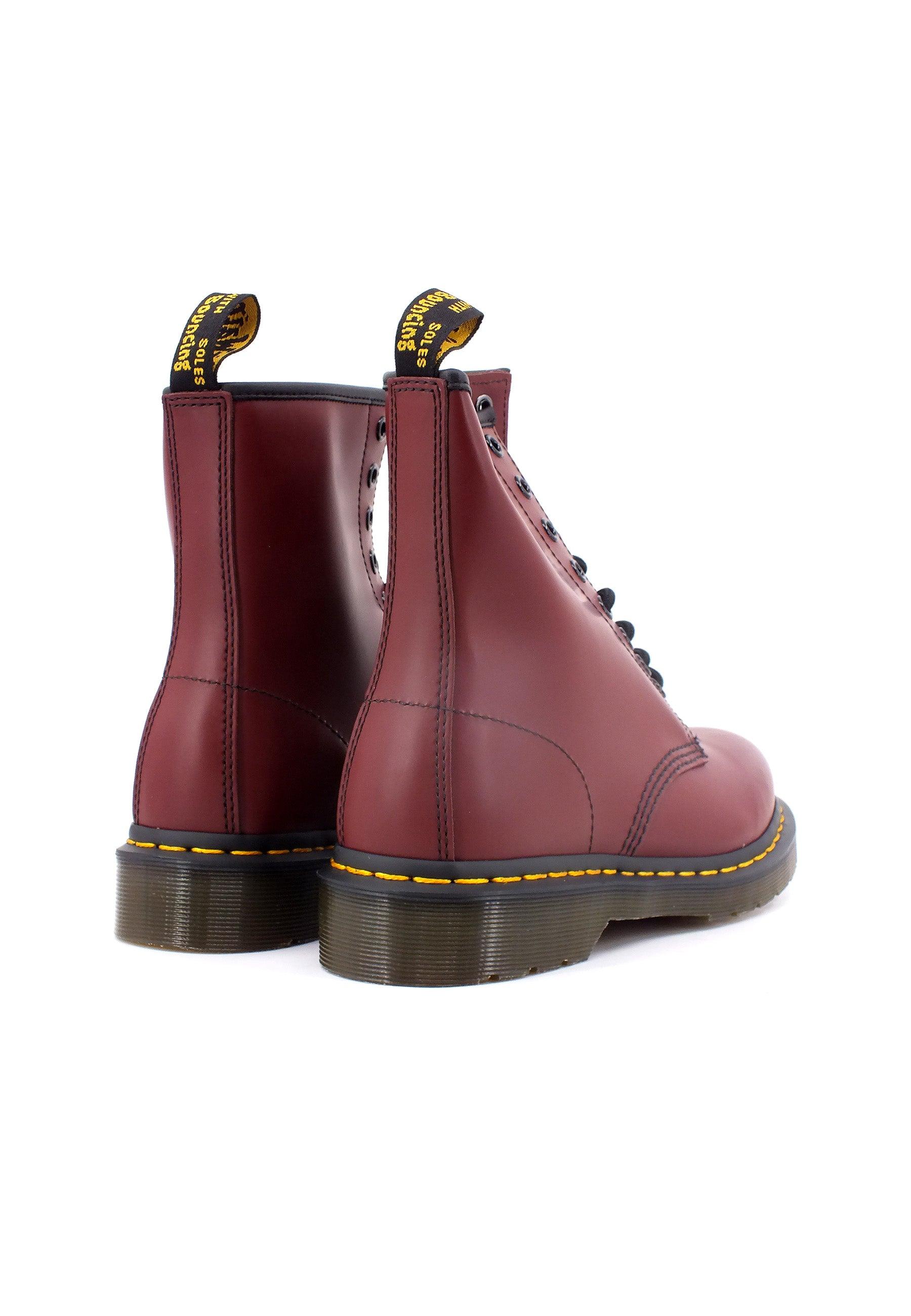 DR. MARTENS Smooth Stivaletto Anfibio Donna Cherry Red 1460-11822600 - Sandrini Calzature e Abbigliamento