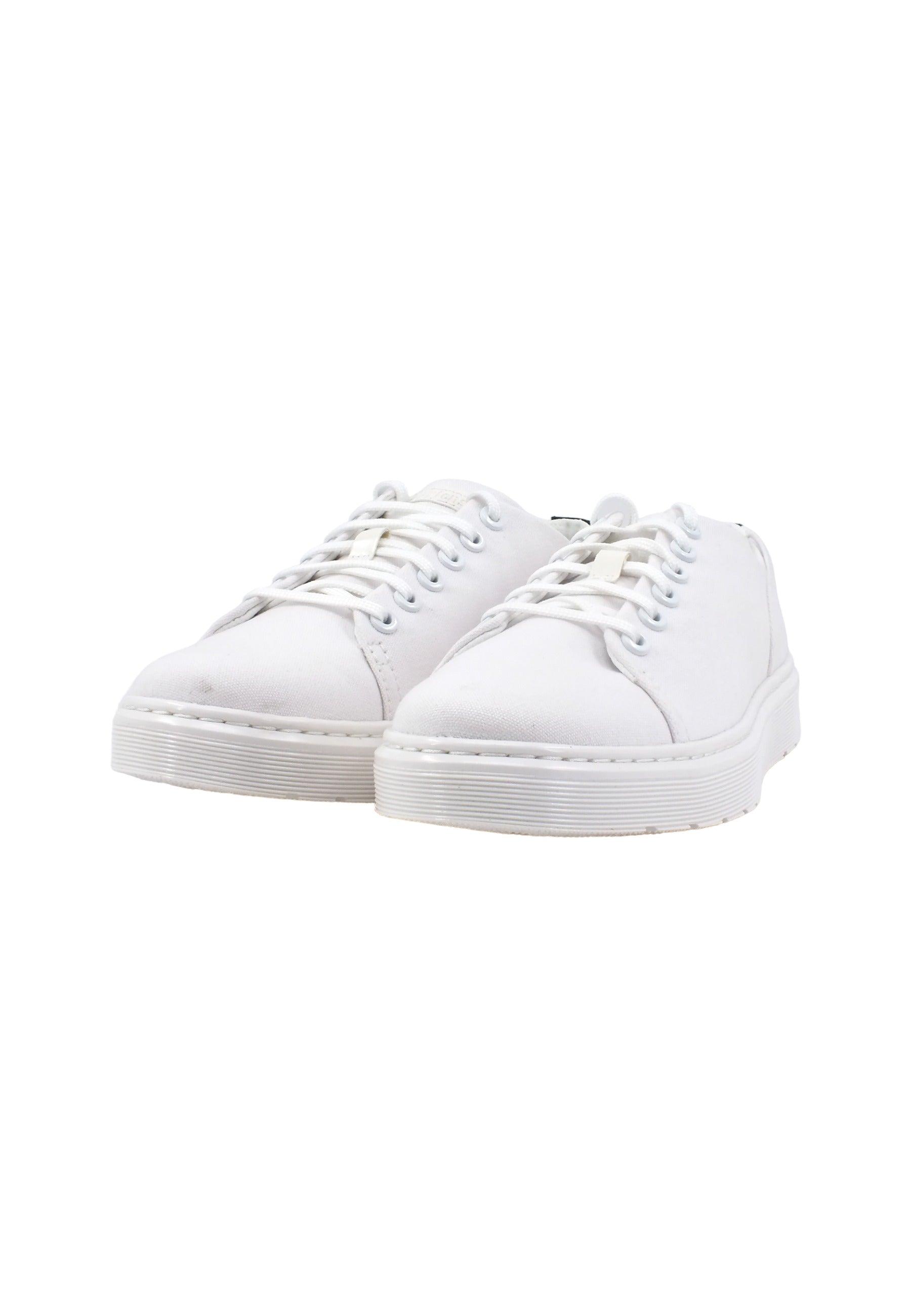 DR. MARTENS Sneaker Canvas Uomo White DANTE-27421100 - Sandrini Calzature e Abbigliamento