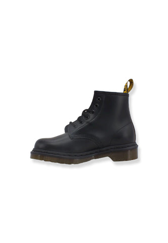 DR. MARTENS Stivaletto Anfibio Smooth Donna 6 Fori Black 101-24255001 - Sandrini Calzature e Abbigliamento