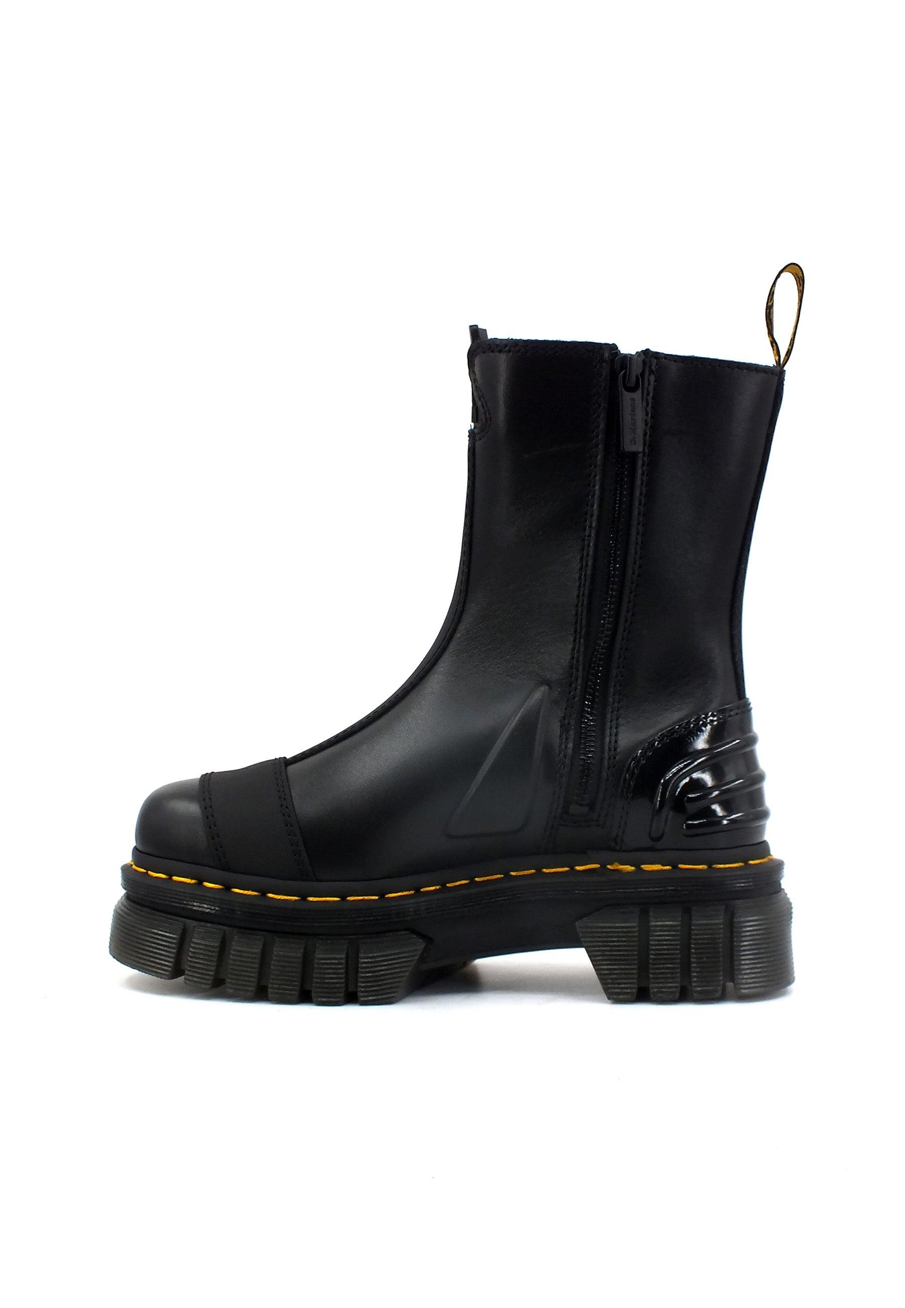 DR. MARTENS Stivaletto Polacco Donna Black AUDRICK CHELSEA HI-30973001 - Sandrini Calzature e Abbigliamento