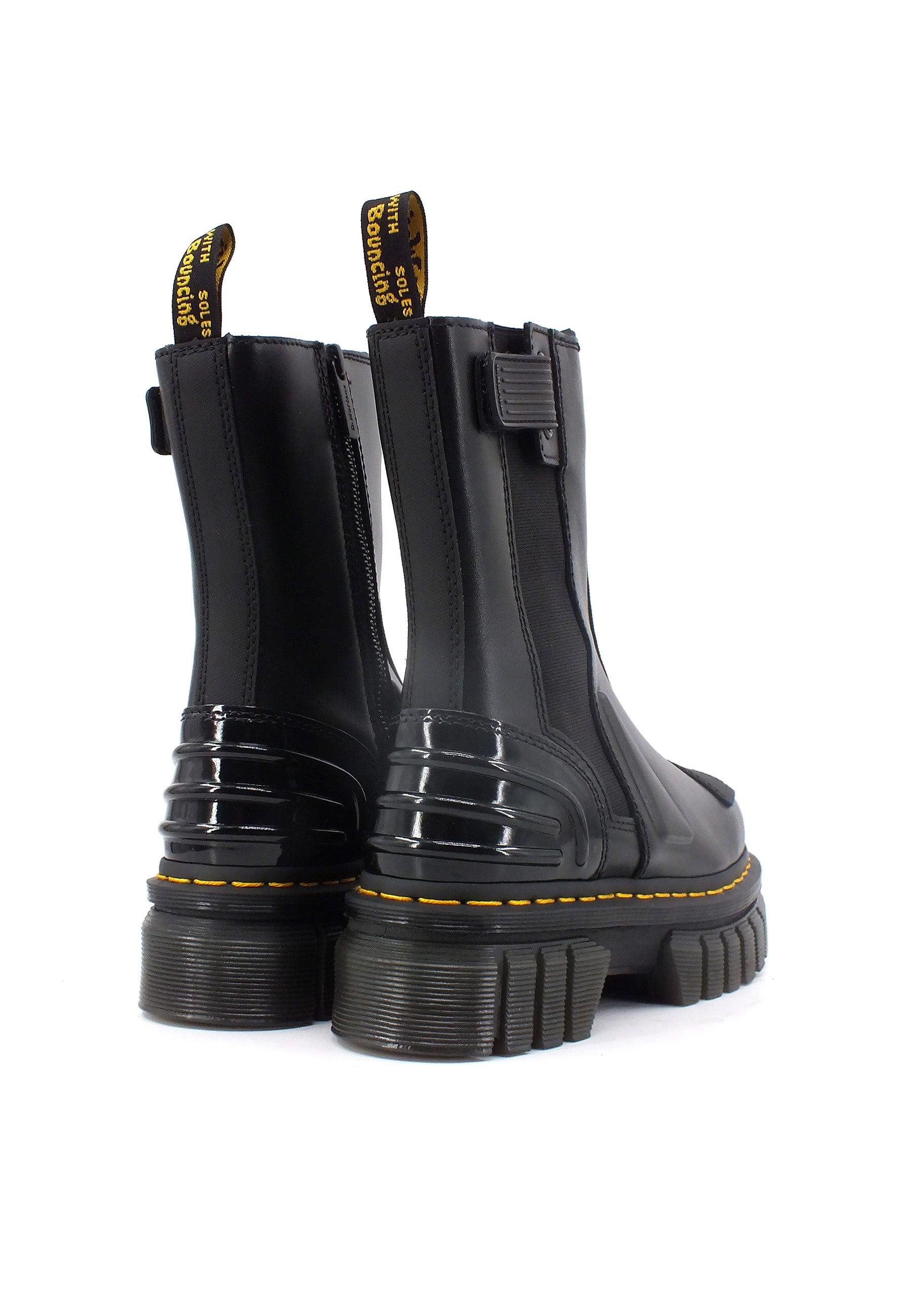 DR. MARTENS Stivaletto Polacco Donna Black AUDRICK CHELSEA HI-30973001 - Sandrini Calzature e Abbigliamento