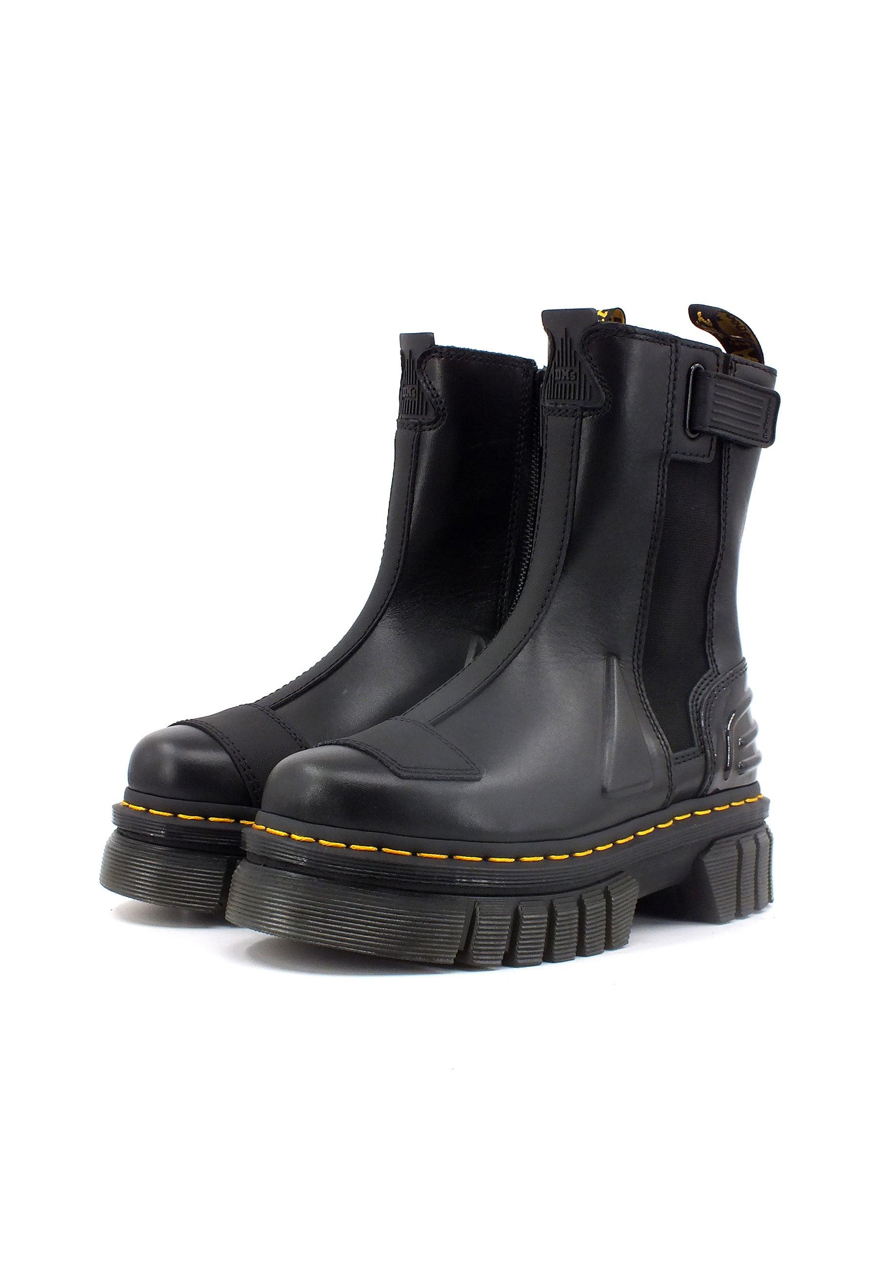DR. MARTENS Stivaletto Polacco Donna Black AUDRICK CHELSEA HI-30973001 - Sandrini Calzature e Abbigliamento
