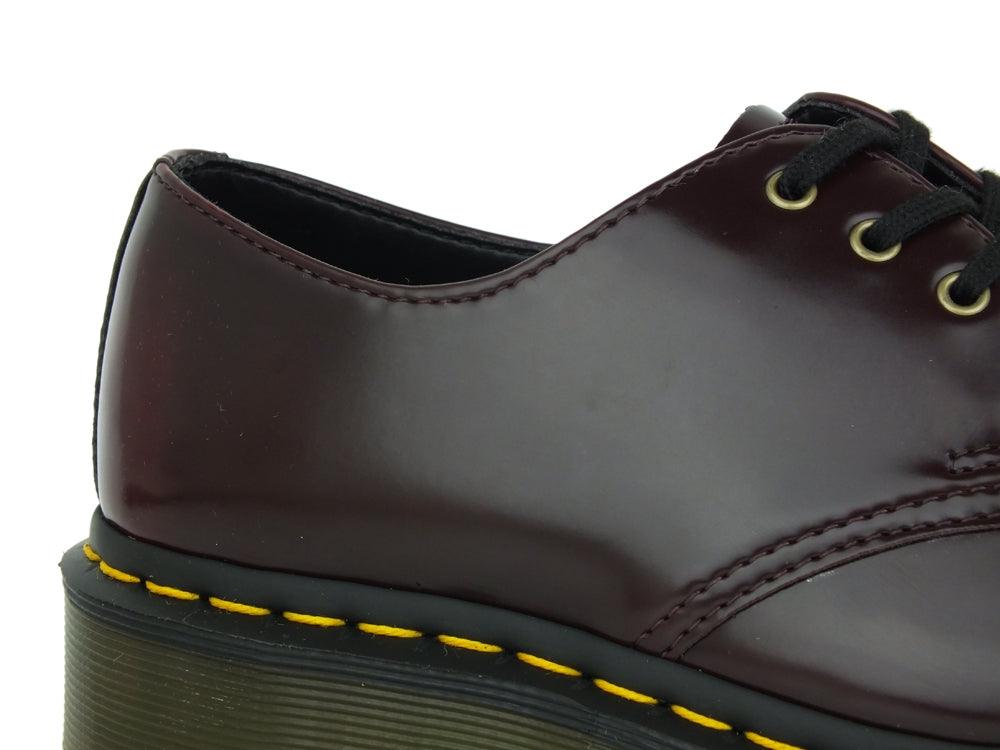 DR. MARTENS VEGAN 1461 Cherry Red 14046601 - Sandrini Calzature e Abbigliamento