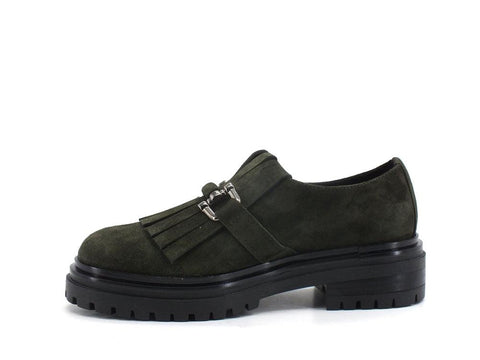 E'MIA Mocassino Frange Military PETRA - Sandrini Calzature e Abbigliamento