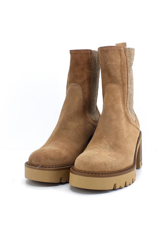 E' MIA Stivaletto Polacco Hi Tacco Donna Camel SALICE - Sandrini Calzature e Abbigliamento