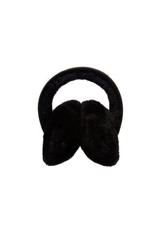 EMU Angahook Earmuffs Cuffie Paraorecchie Pelo Black W9403 - Sandrini Calzature e Abbigliamento