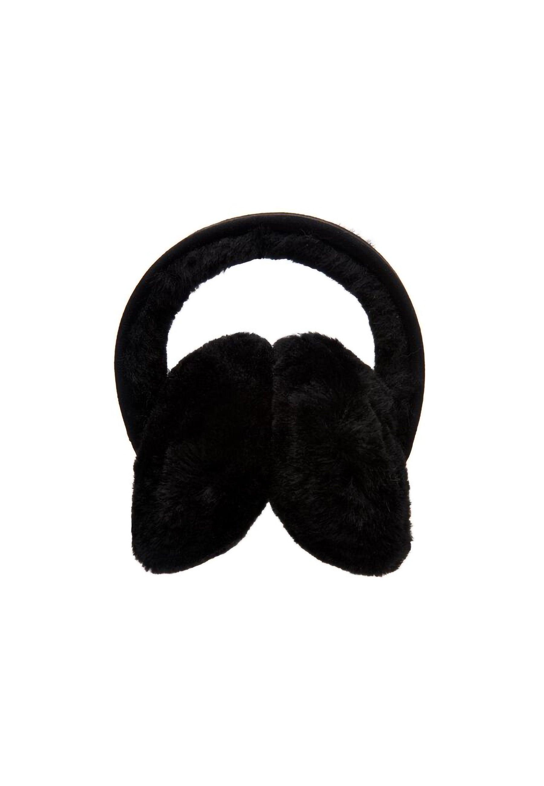 EMU Angahook Earmuffs Cuffie Paraorecchie Pelo Black W9403 - Sandrini Calzature e Abbigliamento