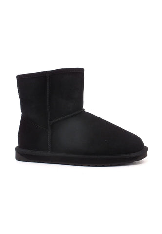 EMU Stinger Mini Stivaletto Pelo Donna Black W10003 - Sandrini Calzature e Abbigliamento