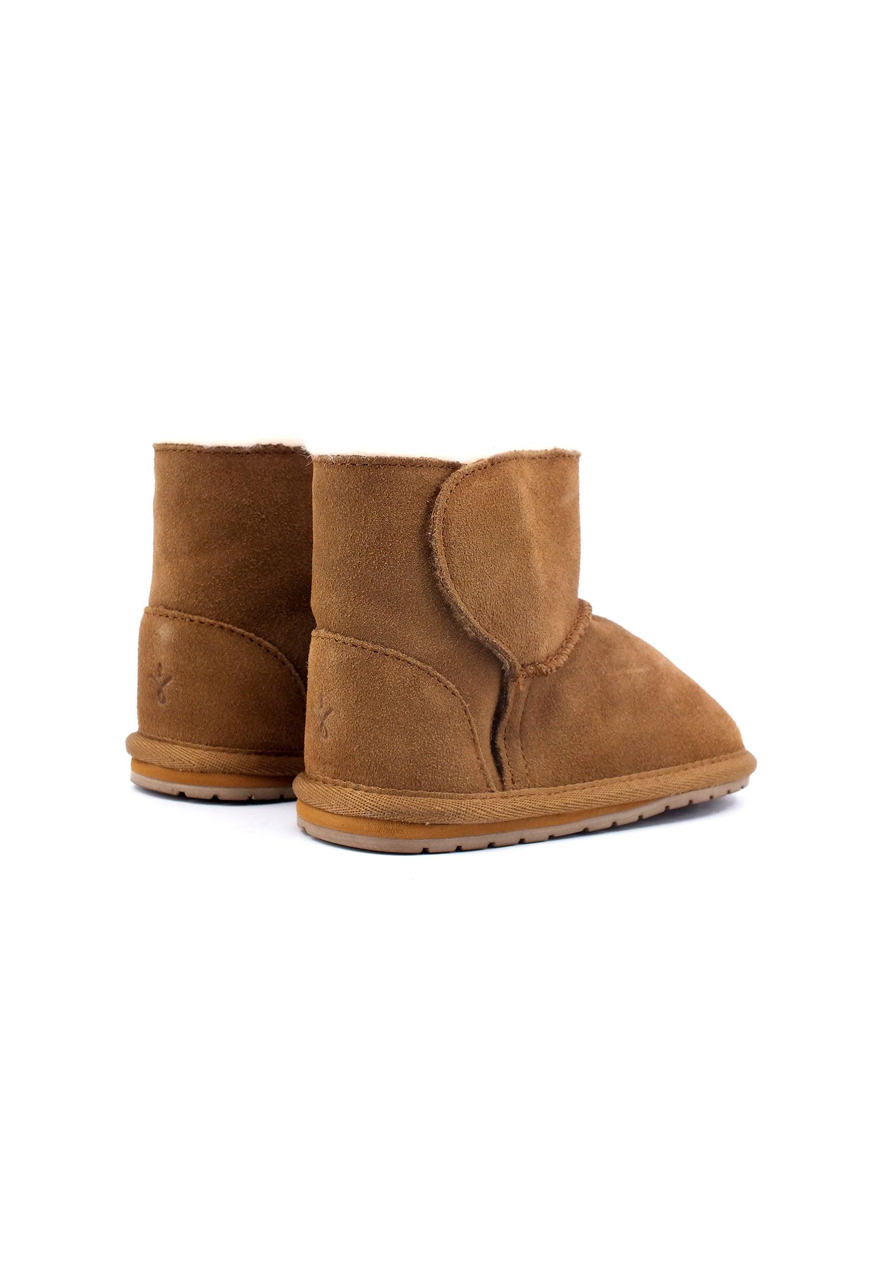 EMU Toddle Stivaletto Pelo Bimbo Chestnut B10737 - Sandrini Calzature e Abbigliamento