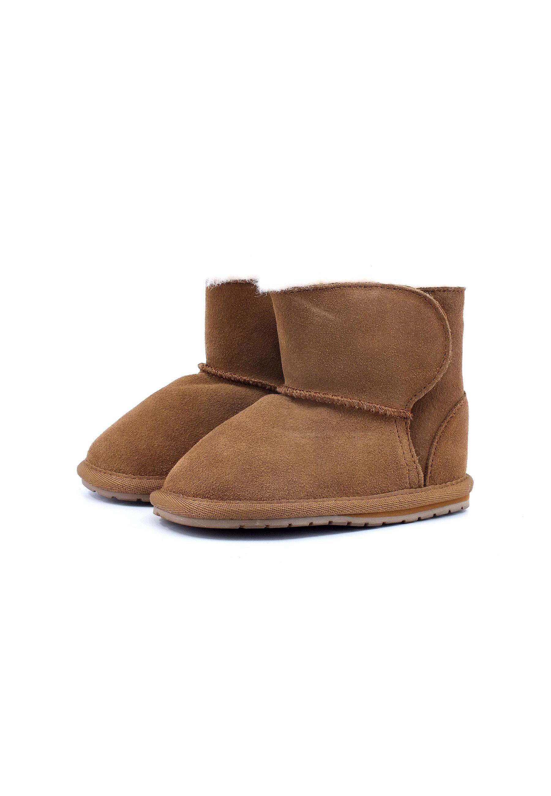 EMU Toddle Stivaletto Pelo Bimbo Chestnut B10737 - Sandrini Calzature e Abbigliamento