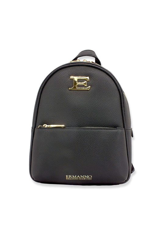 ERMANNO SCERVINO Eba Backpack Zaino Donna Black 12401396 - Sandrini Calzature e Abbigliamento