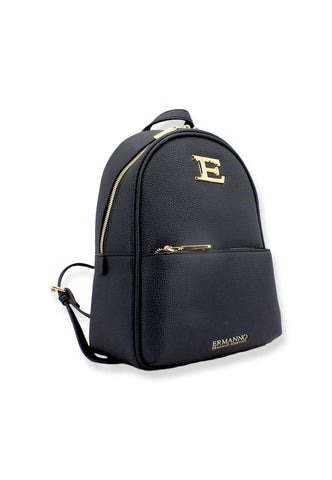 ERMANNO SCERVINO Eba Backpack Zaino Donna Black 12401396 - Sandrini Calzature e Abbigliamento