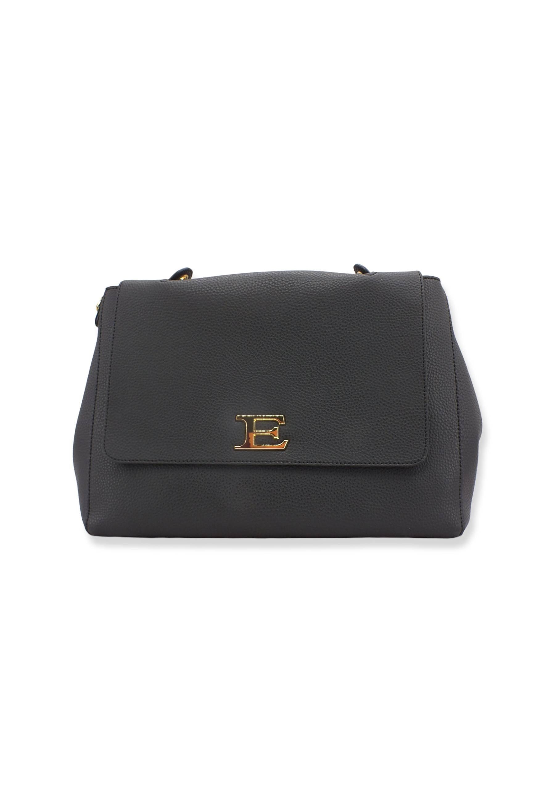 ERMANNO SCERVINO Eba Borsa Flap Black 12401393 - Sandrini Calzature e Abbigliamento