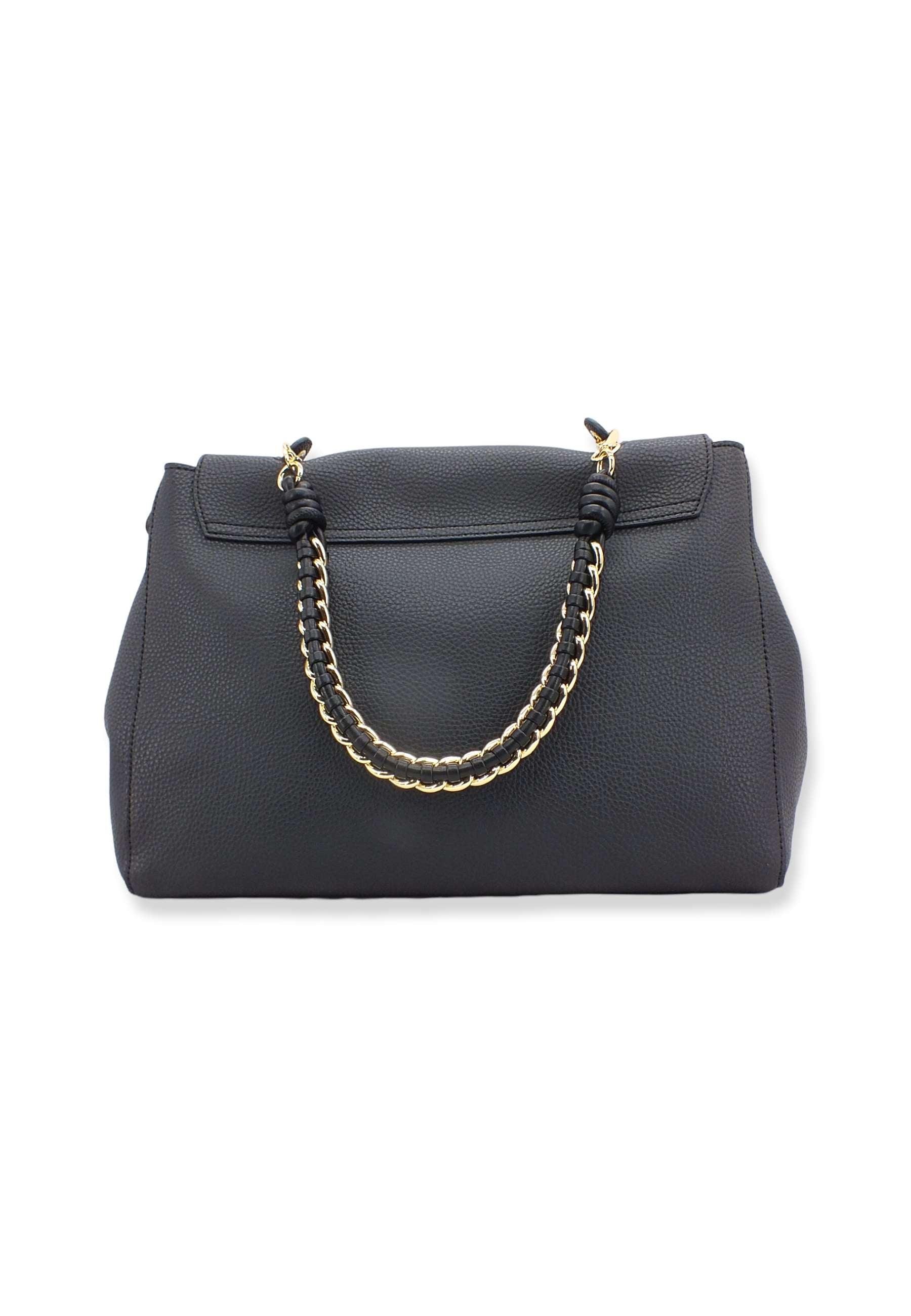 ERMANNO SCERVINO Eba Borsa Flap Black 12401393 - Sandrini Calzature e Abbigliamento
