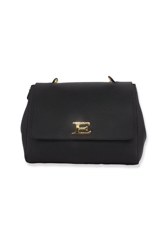 ERMANNO SCERVINO Eba Borsa Flap Black 12401394 - Sandrini Calzature e Abbigliamento