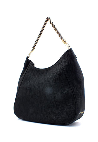 ERMANNO SCERVINO Eba Soft 23 Borsa Hobo Black 12401614 - Sandrini Calzature e Abbigliamento