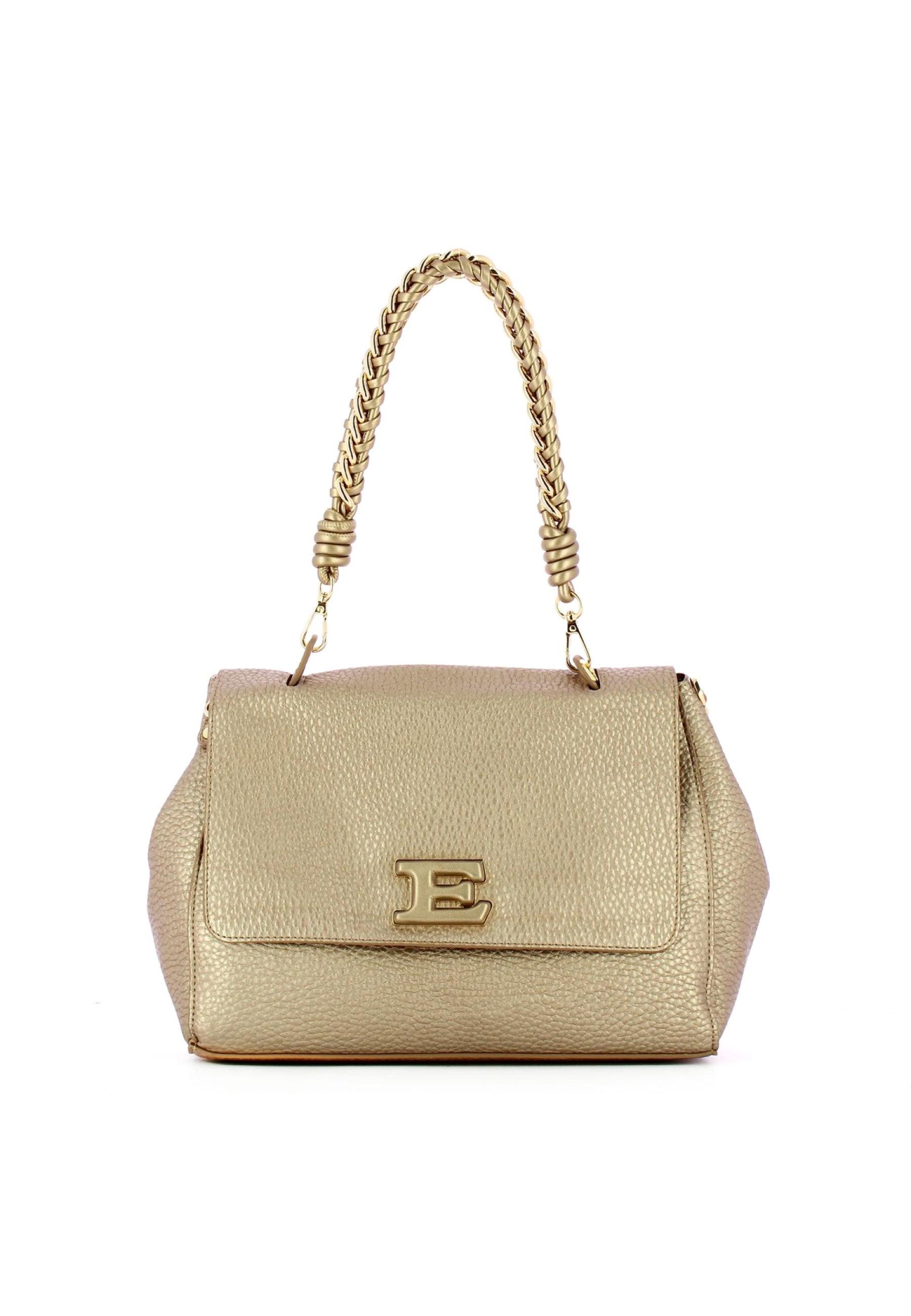 ERMANNO SCERVINO Eba Soft Borsa Metallic Oro 12401479 - Sandrini Calzature e Abbigliamento