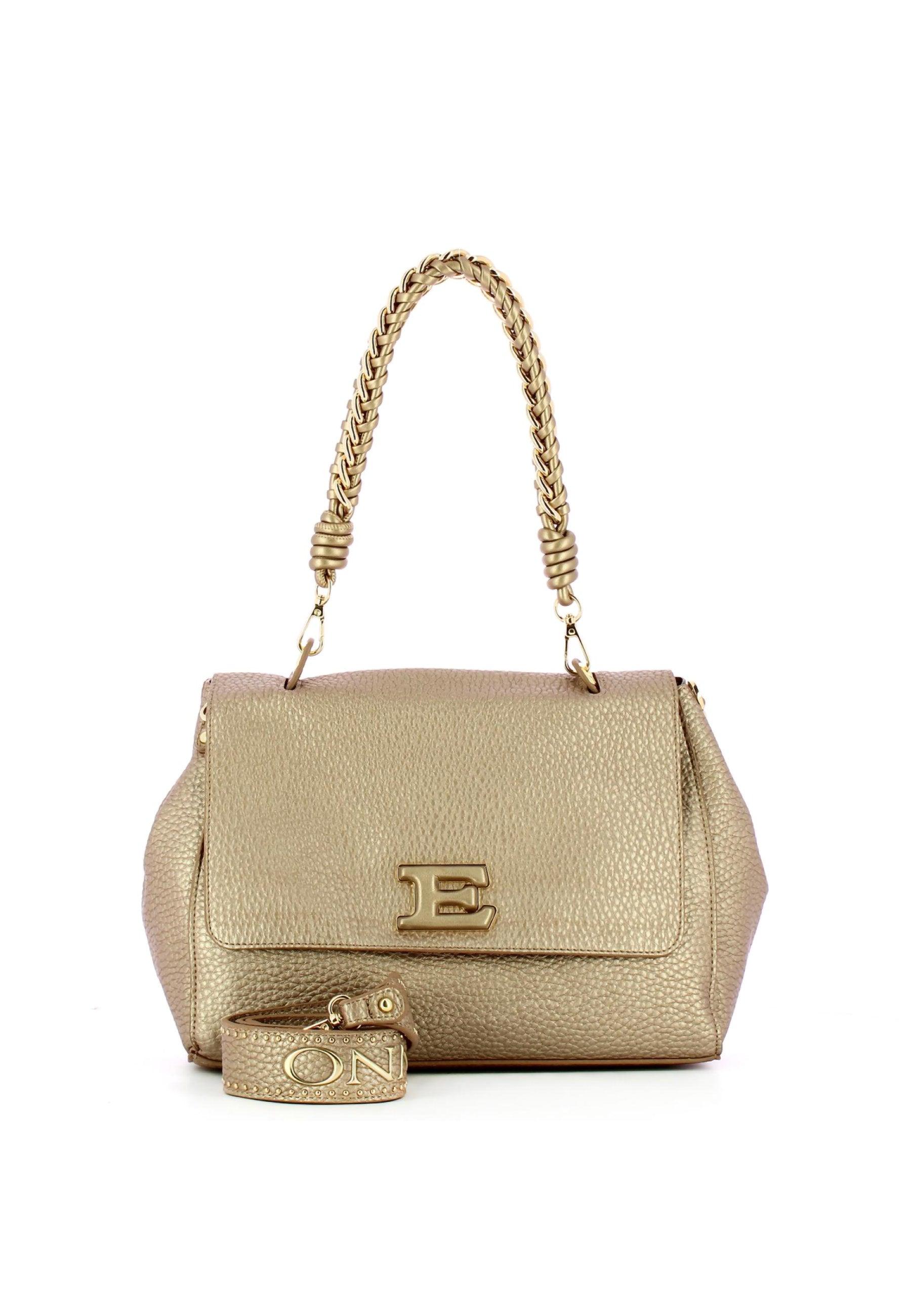 ERMANNO SCERVINO Eba Soft Borsa Metallic Oro 12401479 - Sandrini Calzature e Abbigliamento