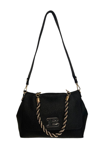 ERMANNO SCERVINO Eba Soft Borsa Tote Black 12401612 - Sandrini Calzature e Abbigliamento
