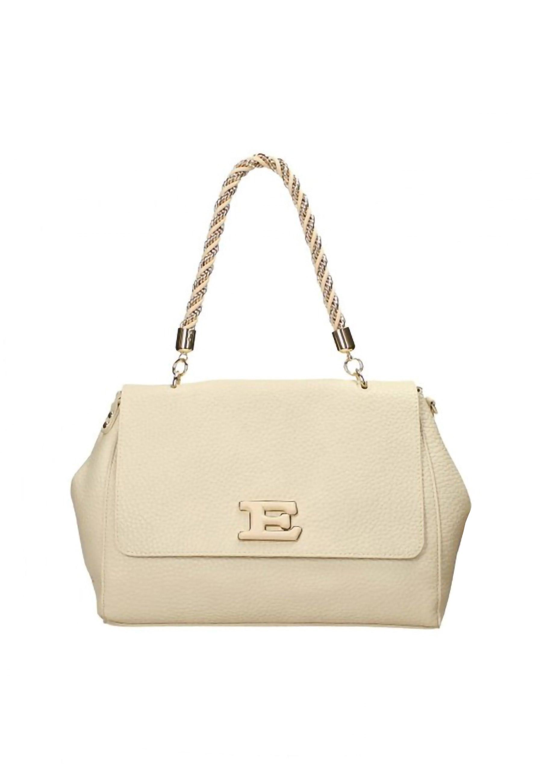 ERMANNO SCERVINO Eba Soft Borsa Tote Cream 12401612 - Sandrini Calzature e Abbigliamento