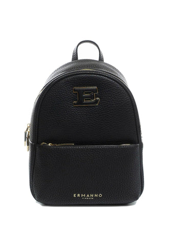 ERMANNO SCERVINO Eba Soft Zaino Black 12401615 - Sandrini Calzature e Abbigliamento