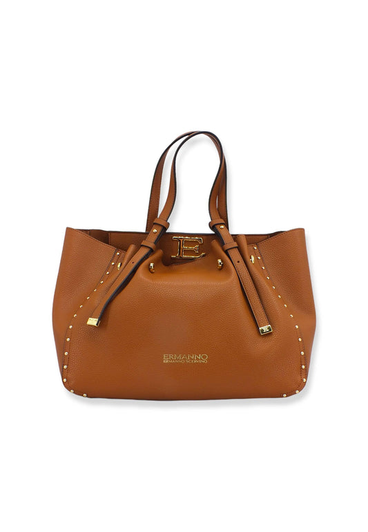 ERMANNO SCERVINO Giovanna Borsa Small Tote Beige Cream 12401407 - Sandrini Calzature e Abbigliamento