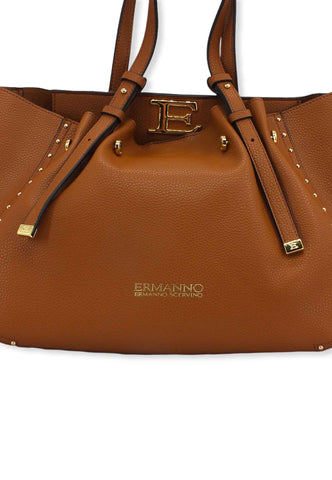 ERMANNO SCERVINO Giovanna Borsa Small Tote Beige Cream 12401407 - Sandrini Calzature e Abbigliamento