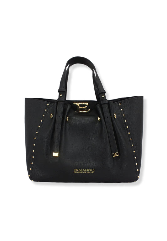 ERMANNO SCERVINO Giovanna Borsa Small Tote Black 12401407 - Sandrini Calzature e Abbigliamento