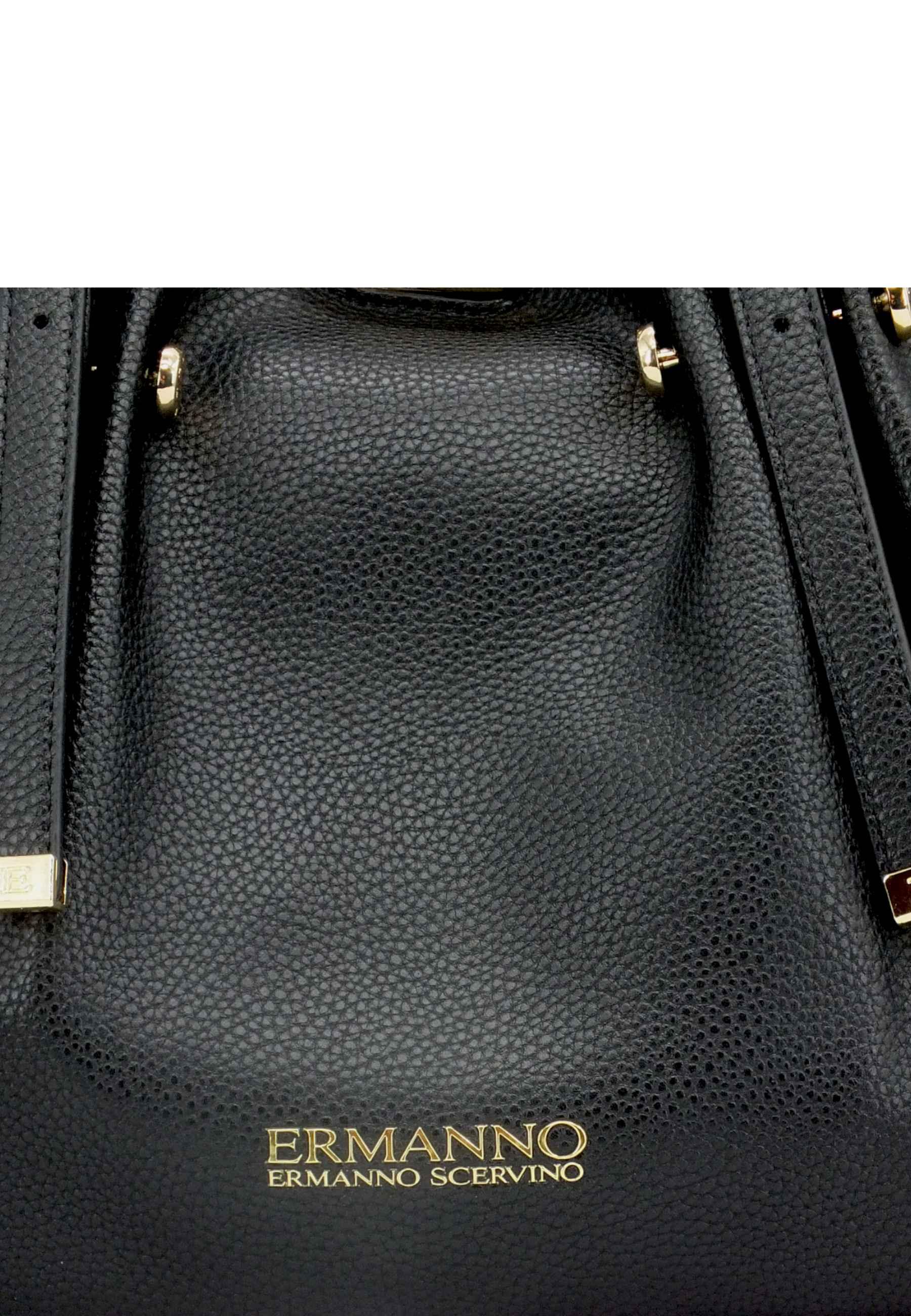 ERMANNO SCERVINO Giovanna Borsa Small Tote Black 12401407 - Sandrini Calzature e Abbigliamento