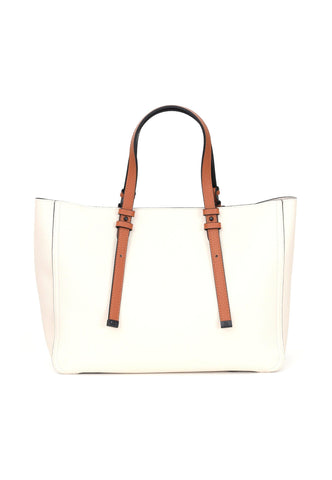 ERMANNO SCERVINO Giovanna Borsa Tote Ivory 12401482 - Sandrini Calzature e Abbigliamento