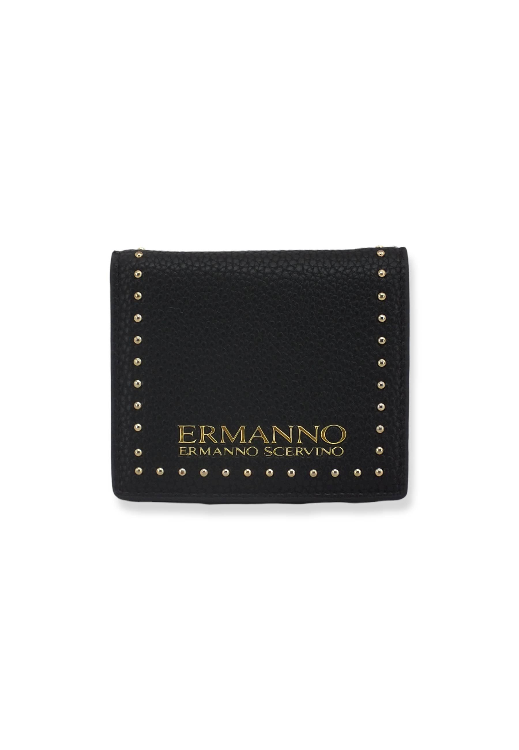 ERMANNO SCERVINO Giovanna Small Portafoglio Black 12600299 - Sandrini Calzature e Abbigliamento