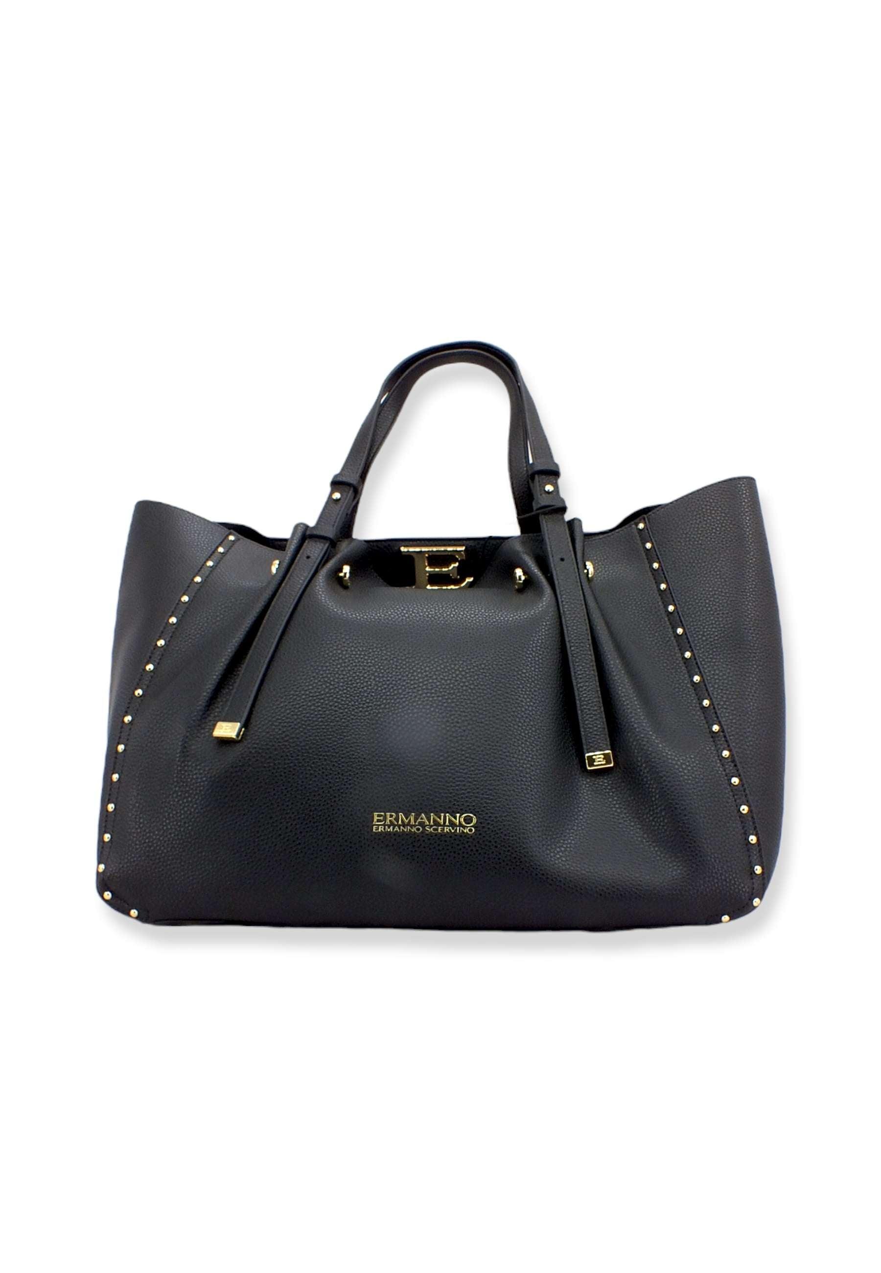 ERMANNO SCERVINO Giovanna Tote Borsa Black 12401406 - Sandrini Calzature e Abbigliamento